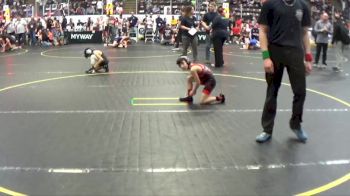 65 lbs Cons. Round 2 - Parker Ingersoll, Fremont Wolfpack WC vs Zekiel Holmes, Pine River Youth WC