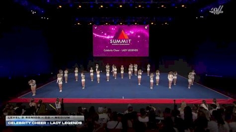 Celebrity Cheer - LADY LEGENDS [2026 L2 Senior - D2 - Medium] 2026 The D2 Summit