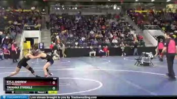 130 lbs Cons. Round 1 - Tayanna Streigle, Gilbert vs Kyla Andrew, BGM- Brooklyn