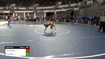 120 Elite Varsity Quarterfinal - Grant Grizzaffi, Catholic vs Ramon Lozada, Wetumpka