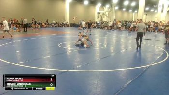 126 lbs Round 5 (10 Team) - Nevin Hayes, Funky Monkey vs Trajan Anderson, Anchor Wrestling