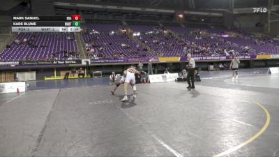 141 lbs Placement Matches (16 Team) - Kade Blume, Wartburg vs Mark Samuel, Roanoke College