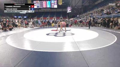157 lbs Cons. Sub-semis - Gabriel Delgado, NV vs Declan Koch, WI