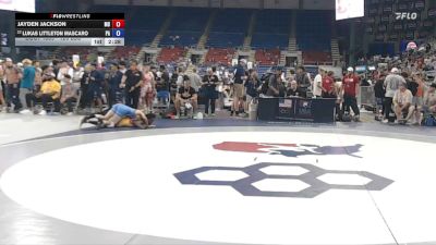 126 lbs Cons. Sub-rd Of 64 - Jayden Jackson, MD vs Lukas Littleton Mascaro, PA