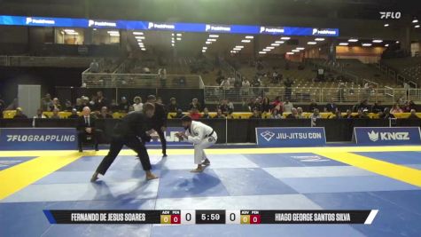 Hiago George Santos Silva vs Fernando De Jesus Soares 2025 Pan Jiu Jitsu IBJJF Championship