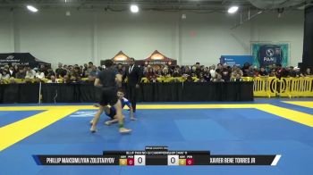 Xavier Rene Torres Jr vs Phillip Maksimliyan Zolotaryov 2026 Pan IBJJF Jiu-Jitsu No-Gi Championship