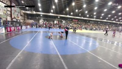 60 lbs Cons. Round 2 - Reagan Meyer, Dickinson Wrestling Club vs Lily Crowden, Boone Wrestling Club