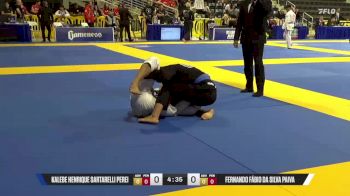 Fernando Fábio Da Silva Paiva vs Kalebe Henrique Sartarelli Perei 2025 World Jiu-Jitsu IBJJF Championship
