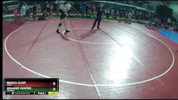 150 lbs Quarterfinal - Bianca Cluff, Utah vs Kenadee Hunter, Oregon