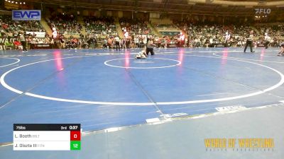 75 lbs Round Of 16 - Asher Ruybal, Steel City Reloaded vs Peyton Foos, Nixa Youth Wrestling