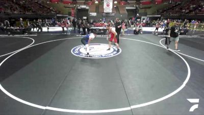 125 kg Quarters - Jacob Larsen, Valley Silverbacks Wrestling Club vs Joel Avalos