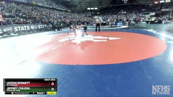 3A 138 lbs Champ. Round 2 - Jayson Bonnett, Mt. Spokane vs Jeffrey Chilson, Mountain View