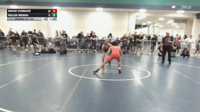 120 lbs Round Of 128 - Drake VomBaur, CO vs Kellen Mesina, FL