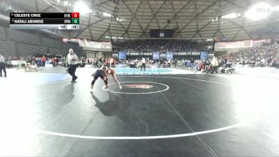 Girls 2A 115 lbs Cons. Round 4 - Natali Abundiz, Ephrata (Girls) vs Celeste Cruz, Othello (Girls)
