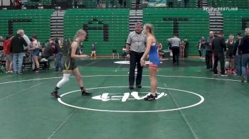 Match - Lexi Simmons, Olentangy Orange vs Yalayna Clark, Indiana Combat Grappling