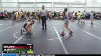 100 lbs Round 5 (8 Team) - Adam Phillips, Mullet Army N vs Bronko Braun, Warner Elite