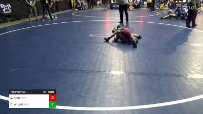 60 lbs Round Of 32 - Jayson Knox, Perkiomen Valley vs Camoren Wright, Bedford