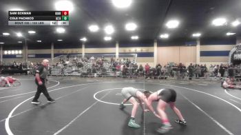 150 lbs Consi Of 32 #2 - Sam Eckman, Guardian Knights vs Cole Pacheco, Alta Loma HS