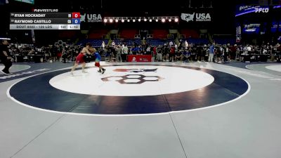 126 lbs Cons. Rd Of 16 - Ryan Hockaday, IN vs Raymond Castillo, CA