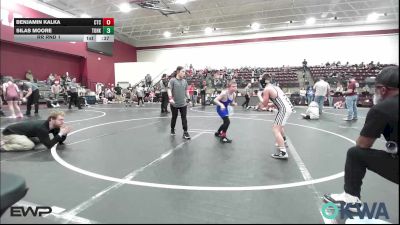 76-80 lbs Rr Rnd 1 - Benjamin Kalka, Chandler Takedown Club vs Silas Moore, Team Of Hard Knox