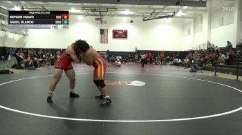 285 lbs Cons. Semis (16 Team) - Angel Blanco, Skyline College vs Sepehr Hojati, Sierra College