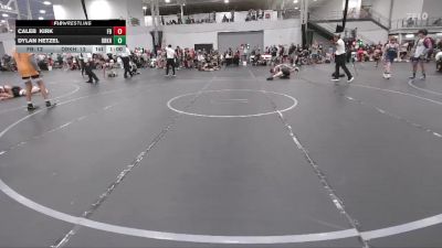 120 lbs Round 4 (6 Team) - Caleb Kirk, Freakztyle Black vs Dylan Hetzel, Team Darkhorse