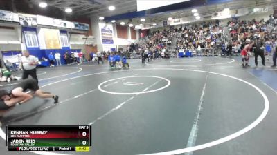 144 lbs Cons. Round 3 - Jaden Reid, Fountain Valley vs Kennan Murray, Los Alamitos