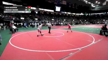 120 lbs Champ. Round 1 - Bradley Shaver, CWWA vs Noah McEnroe, EAG2