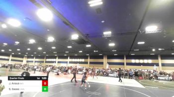 100 lbs Quarterfinal - Joziah Anaya, Bad Cat WC vs Summer Gasso, Legacy WC