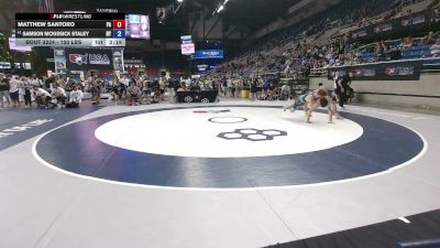 150 lbs Cons. Rd Of 16 - Matthew Santoro, Pennsylvania vs Samson McKissick Staley, New York