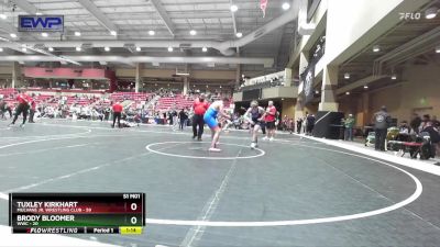 165 lbs Cons. Semi - Brody Bloomer, WWC vs Tuxley Kirkhart, Mulvane Jr. Wrestling Club