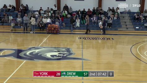 Replay: York (N.Y.) vs Drew | Nov 16 @ 4 PM