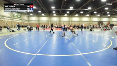 175 lbs Rr Rnd 3 - Max Tallada, Lebanon Die Hard Wrestling - BHSE vs Christian Snavely, Freakztyle Wrestling White - BHSE