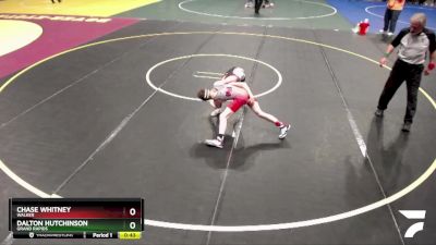 93 lbs Semifinal - Chase Whitney, Walker vs Dalton Hutchinson, Grand Rapids