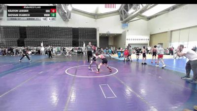 77 lbs Rr Rnd 5 - Keaton Lesser, Kingsway K-6 vs Giovani D'Amico, Williamstown Mighty Braves ES