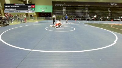 157 lbs Consi Of 8 #1 - Ryder Robinson, Western Wyoming vs Keller Rock, UNATT-Oregon State
