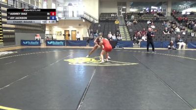 138 lbs Champ. Round 1 - Audrey Diaz, Pacific University vs Joy Jackson, Schreiner University