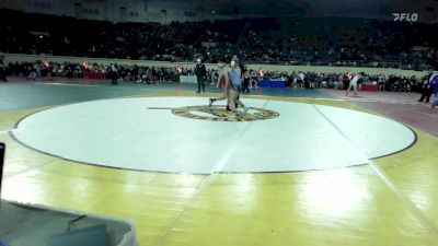 128 lbs Consi Of 8 #1 - Sarah Rollow, Fort Gibson Youth Wrestling vs Mackenzie Gourley, Little Axe Girls