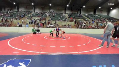 80 lbs Consi Of 4 - Cohen Wagoner, Morris Fitness Wrestling Club vs Charles Jones, North Hall Jr Trojans