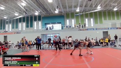 120 lbs Round 2 (6 Team) - Hagan Smith, Florida Scorpions vs Yazael Vergara, Riverdale WC