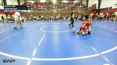 86 lbs Consi Of 4 - Rocco Tyler, Berryhill High School vs Jayce Wellons, Tulsa Union