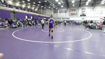 130 lbs Quarterfinal - Brianna Arias, Toppenish vs Kali Watson, Goldendale