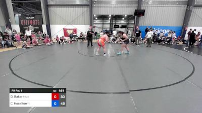 113 kg Rr Rnd 1 - Doris Baker, Razor Red vs Chole Hoselton, Young Guns