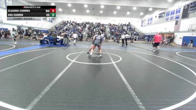 155 lbs Champ. Round 1 - Claudia Correa, Warren vs Ava Harris, Cerritos