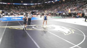 Champ. Round 1 - Macy Salzbrenner, Omaha Marian vs Kaliyah Evans, Bellevue East