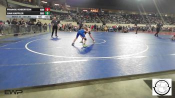 88 lbs Consi Of 8 #1 - Frankie Robertson, Hennessey Takedown Club vs Liam Kappler, Choctaw Jh