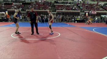 109 lbs Cons. Round 4 - Hannah Leonard, Heights Wrestling Club vs Averie Brehm, Rapid City Extreme