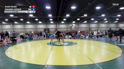 110 lbs 3rd Place - Elana Pelaez, Maryland Mana Power - GHSE vs Gulianna Latshaw, South Hills Wrestling Academy - GHSE