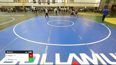 157G lbs Rr Rnd 2 - Frank Volpe, Hofstra vs Jamie Rivera, Army West Point