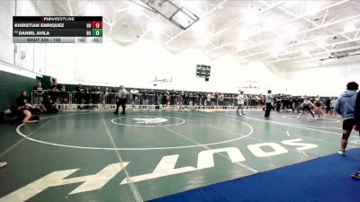 138 lbs Cons. Round 1 - Khristian Enriquez, Huntington Beach vs Daniel Avila, Brea Olinda